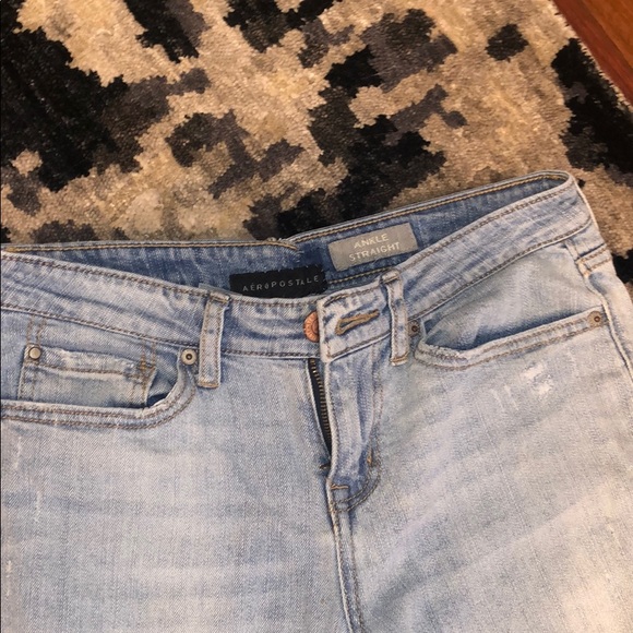 SIZE 2 Low rise straight ankle jeans - Picture 4 of 4